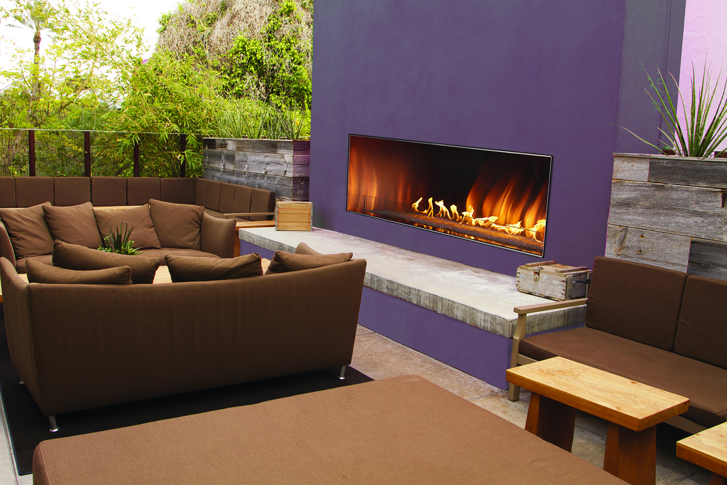 Empire's Outdoor Lineat Fireplace