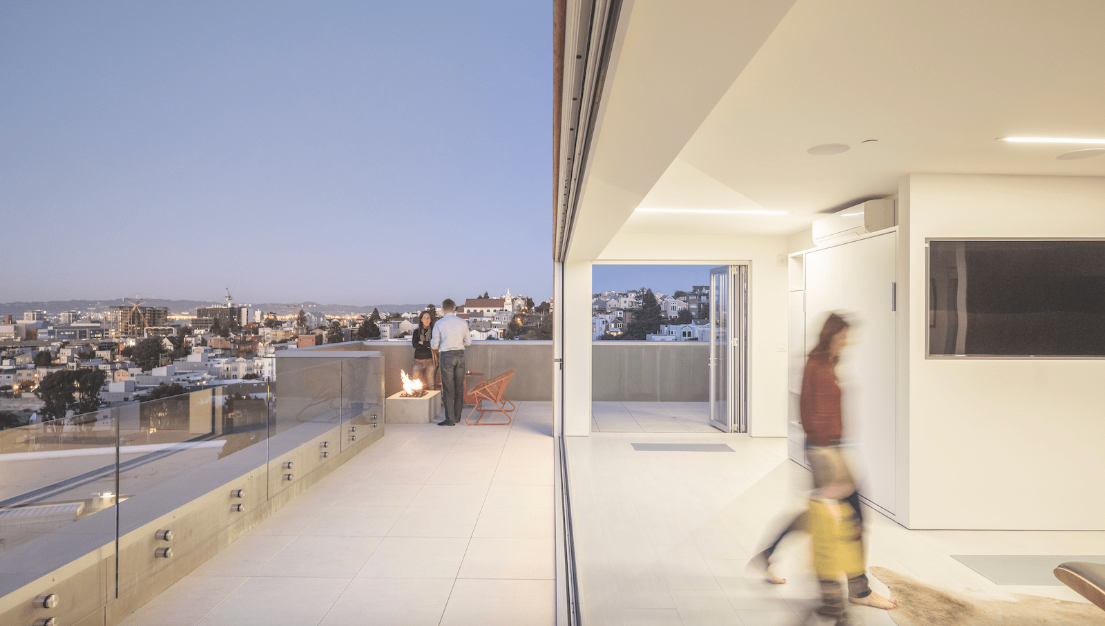 Rooftop living in a Potrero Hill, Calif., home designed by Sidell Pakravan Architects