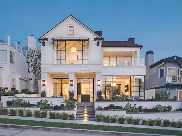 traditional architecture in a Patterson custom home