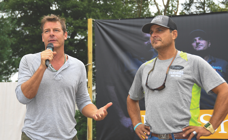 Ty Pennington and Peter Rotelle