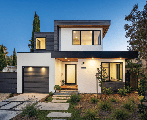 Factory-built custom home in Palo Alto, Calif 