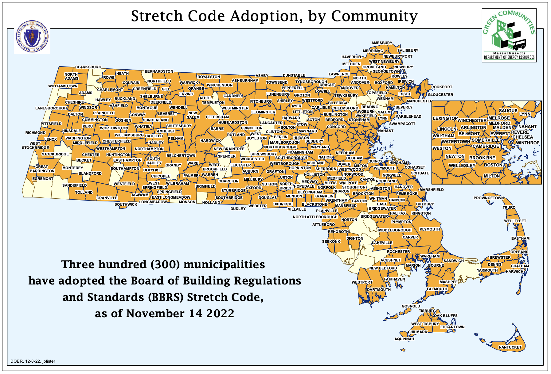 massachusetts was the first state to adopt the stretch code