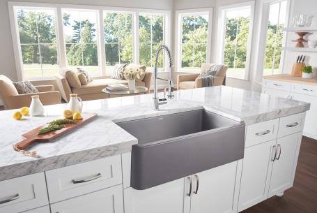 Blanco's Ikon Apron Front Single Bowl kitchen sink
