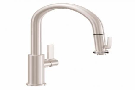 California faucet with hand sprayer