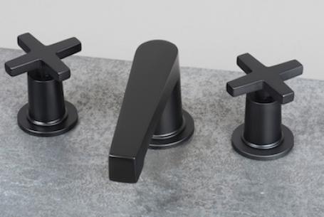 Black Modern style bathroom faucets by Newport Brass