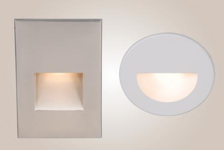 WAC Lighting’s energy efficient LEDme Step Lights offer a sleek profile and enha